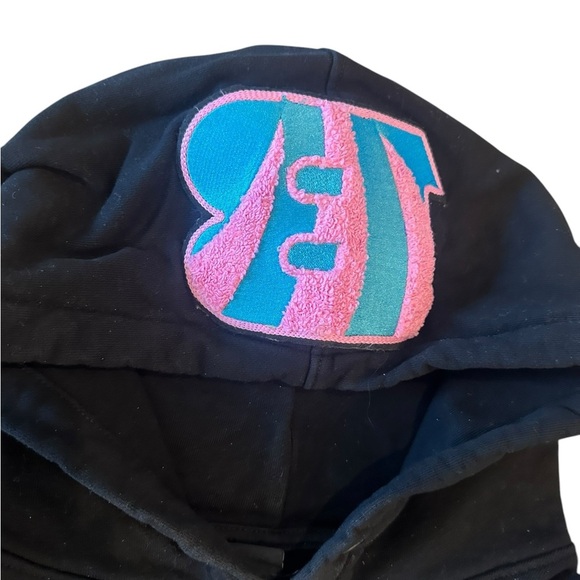 Pro Standard Black CINCINNATI BENGALS Neon Fleece Pullover Hoodie 2XL XXL - Picture 3 of 9